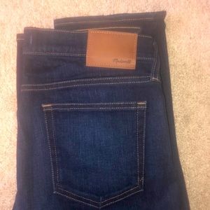 NEW Madewell Jeans!!! 34 34 size SLIM FIT